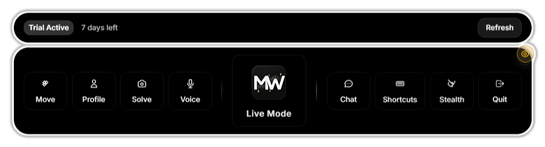 MindWhisper AI Main Interface