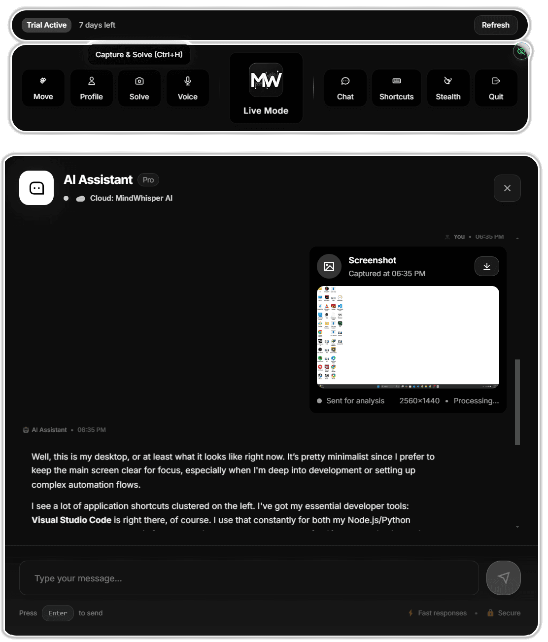 Screenshot Analysis